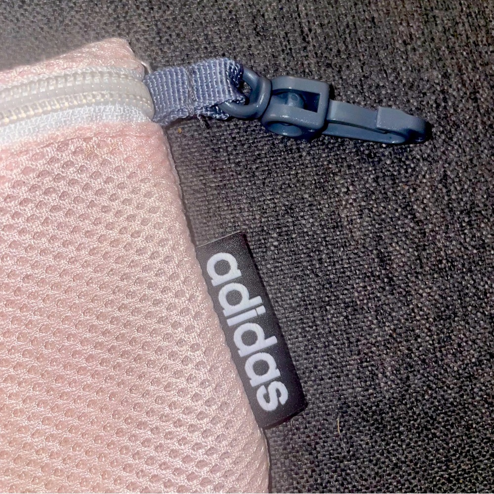 Adidas Pink Mesh Pouch